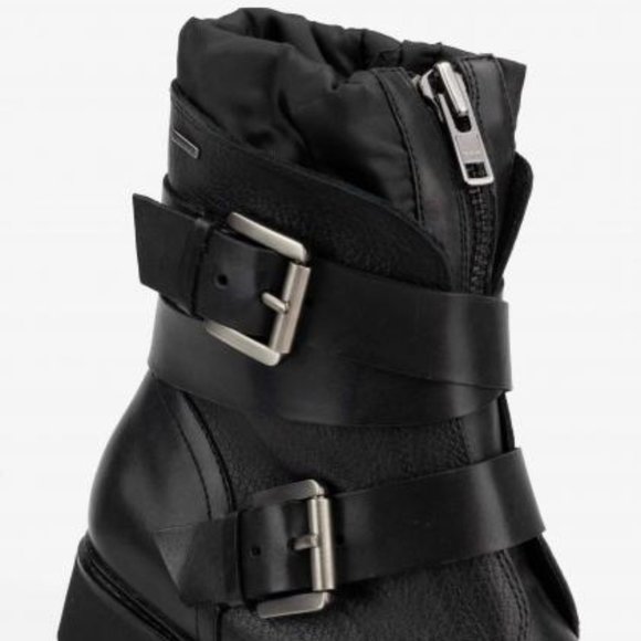 Women's Geox Rayssa Moto Boot - Picture 5 of 9